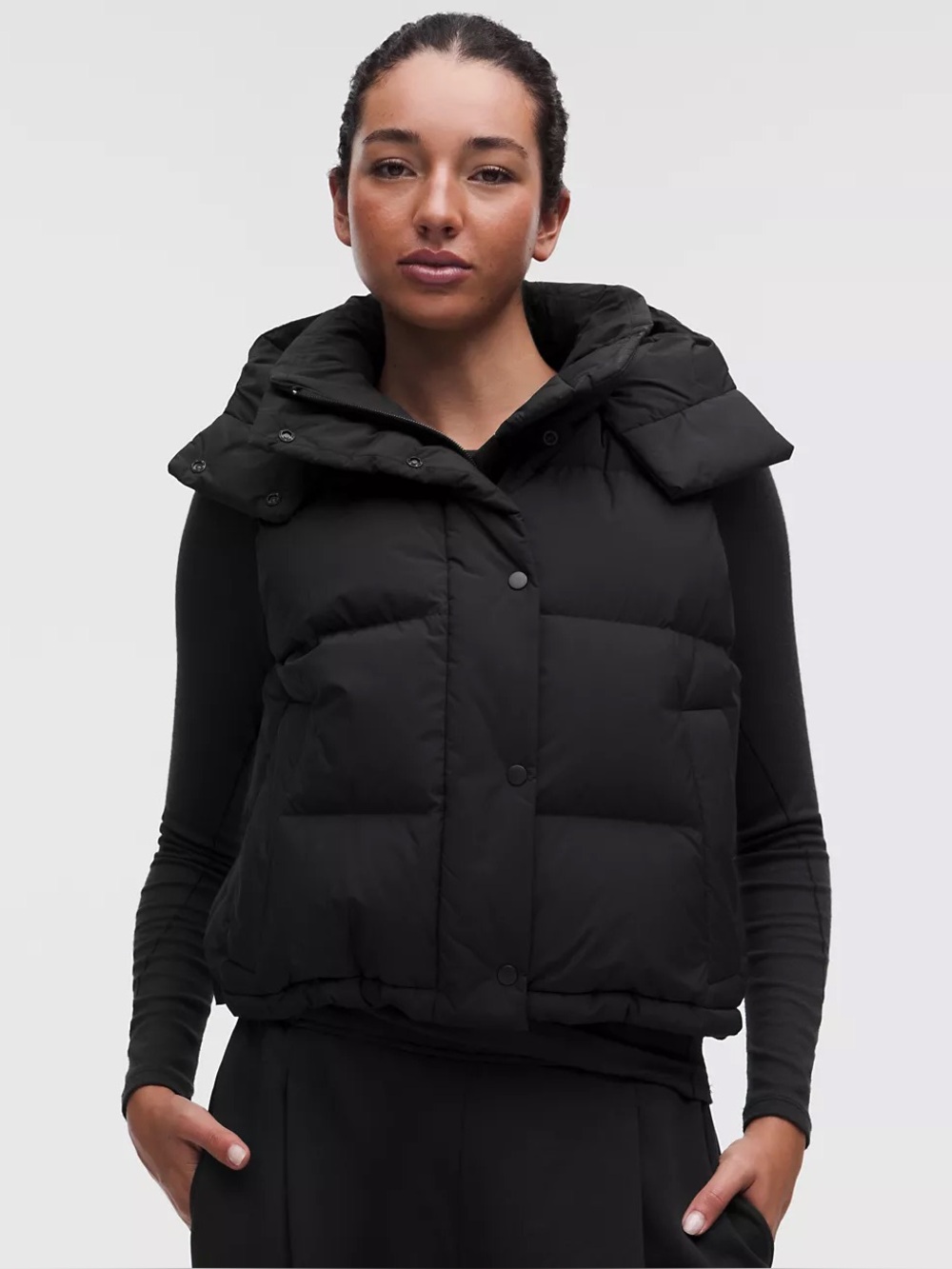 Lululemon Wunder Puff 600-Down-Fill Cropped Vest